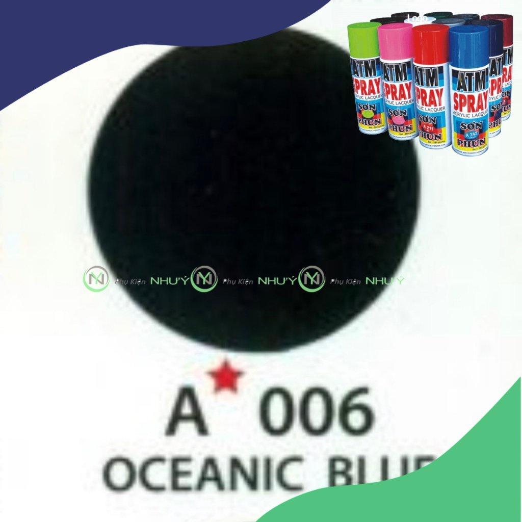 BH 3 năm cho sp 1 Chai Sơn xịt 006 đặc biệt xanh biển đậm tạo ra các hiệu ứng đặc biệt chất lượng tốt
