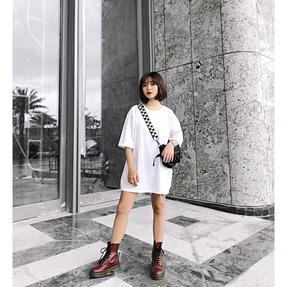 ÁO THUN trơn TRẮNG UNISEX