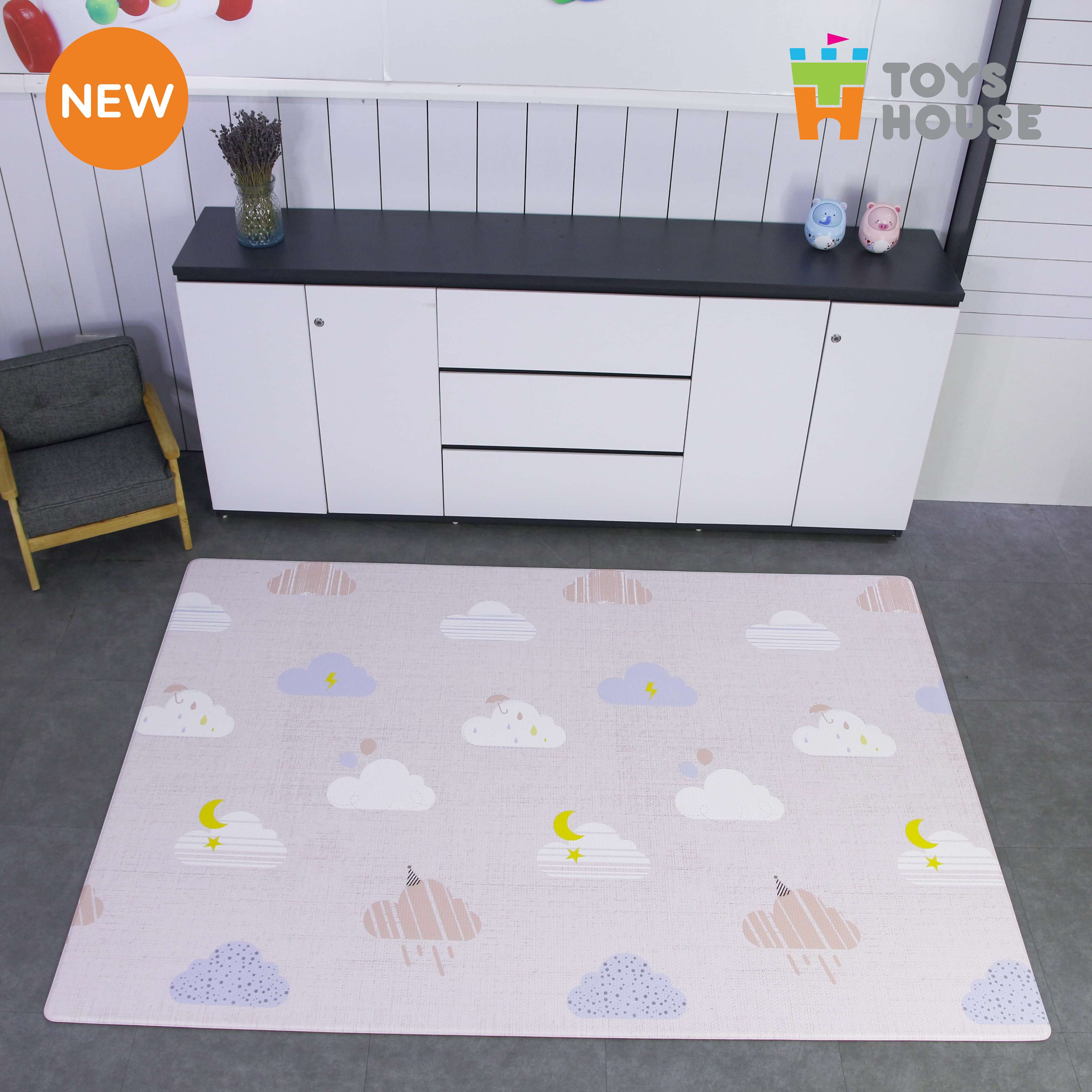 Thảm nằm chơi dành cho trẻ em Toys House NACH-07