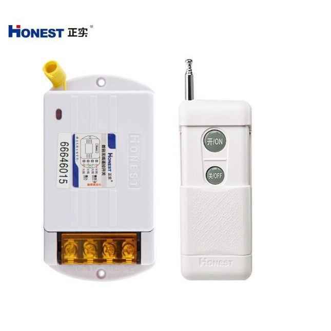 Công tắc điều khiển từ xa bằng sóng RF xuyên tường Honest 6220KG khoảng cách 1Km (40A/220V)