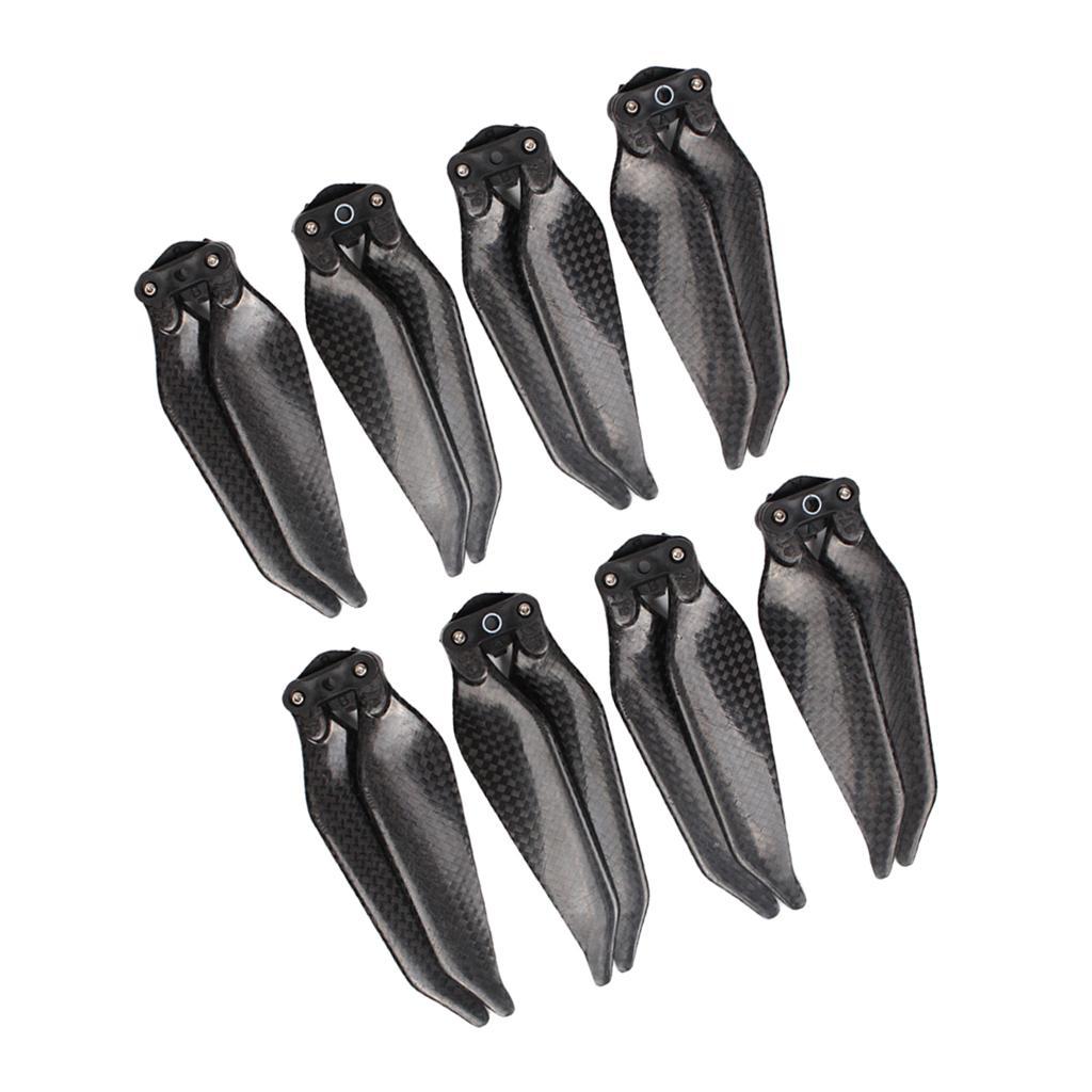 8 Packs Quick Release Carbon Fiber Propeller for   Pro /