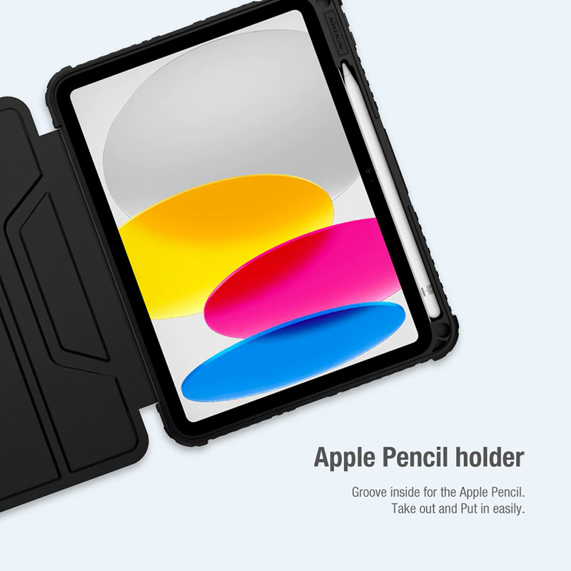 Bao da Nillkin Bumper Leather Pro dành cho iPad Gen 10 10.9 2022 - hàng chính hãng