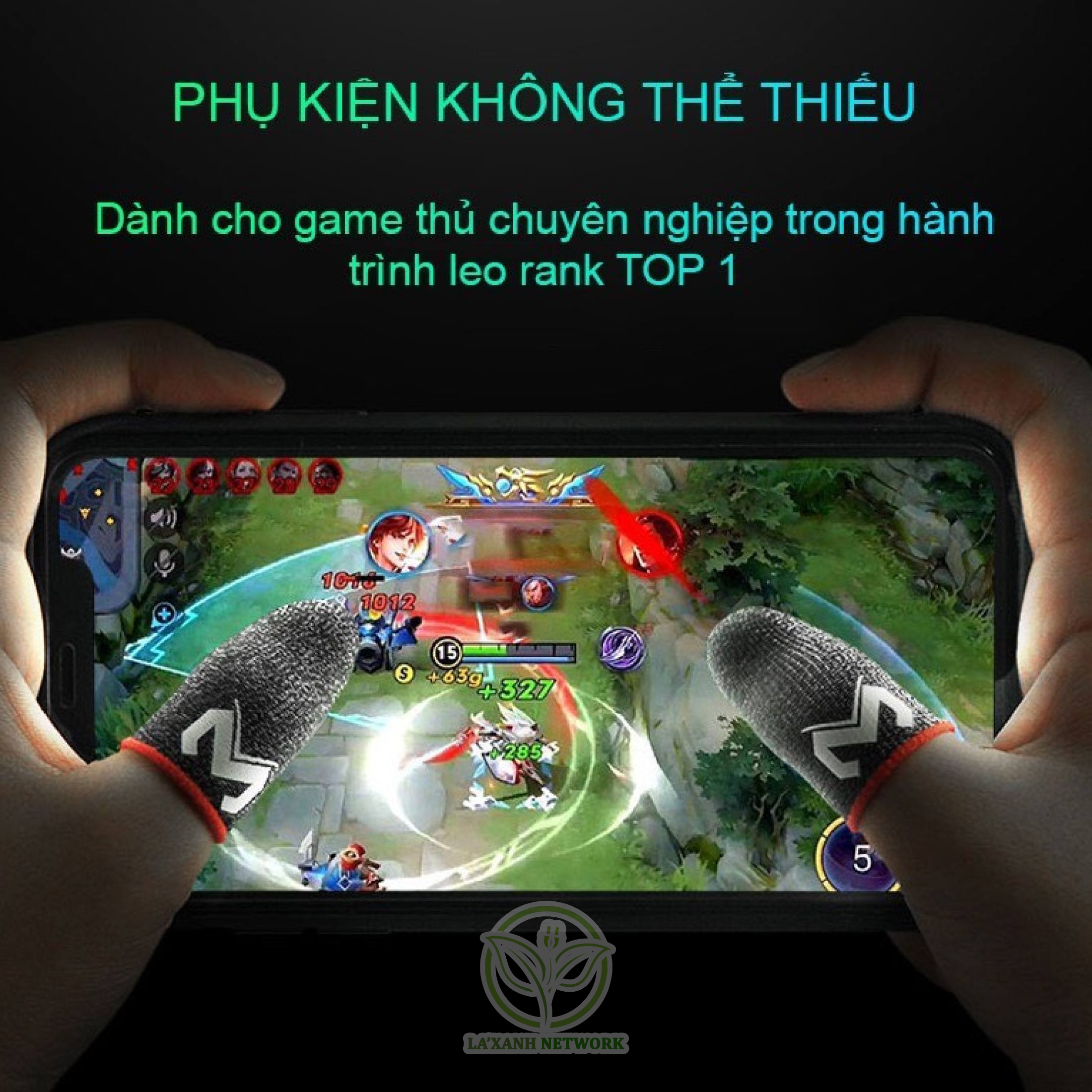 Găng tay - bao ngón tay hãng MEMO dành cho chơi game, chống mồ hôi tay, giữ ấm mùa đông PUGB, Fortnite chất liệu Fiber Carbon