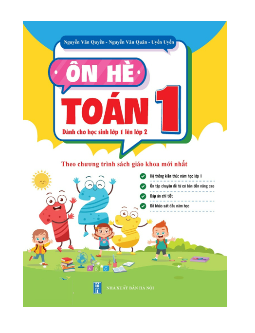 Sách - Ôn Hè Toán 1 - Dành cho học sinh lớp 1 lên 2
