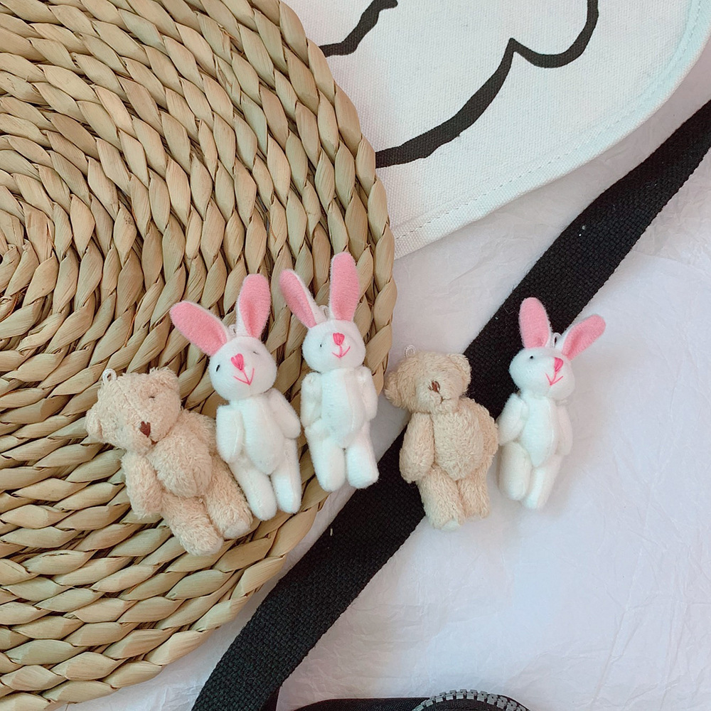 Huy Hiệu/ Ghim Cài Áo, Balo, Nón Hình Gấu Bông Teddy - Thỏ Bông Hoạt Hình Dễ Thương, Phụ Kiện Nổi Bật