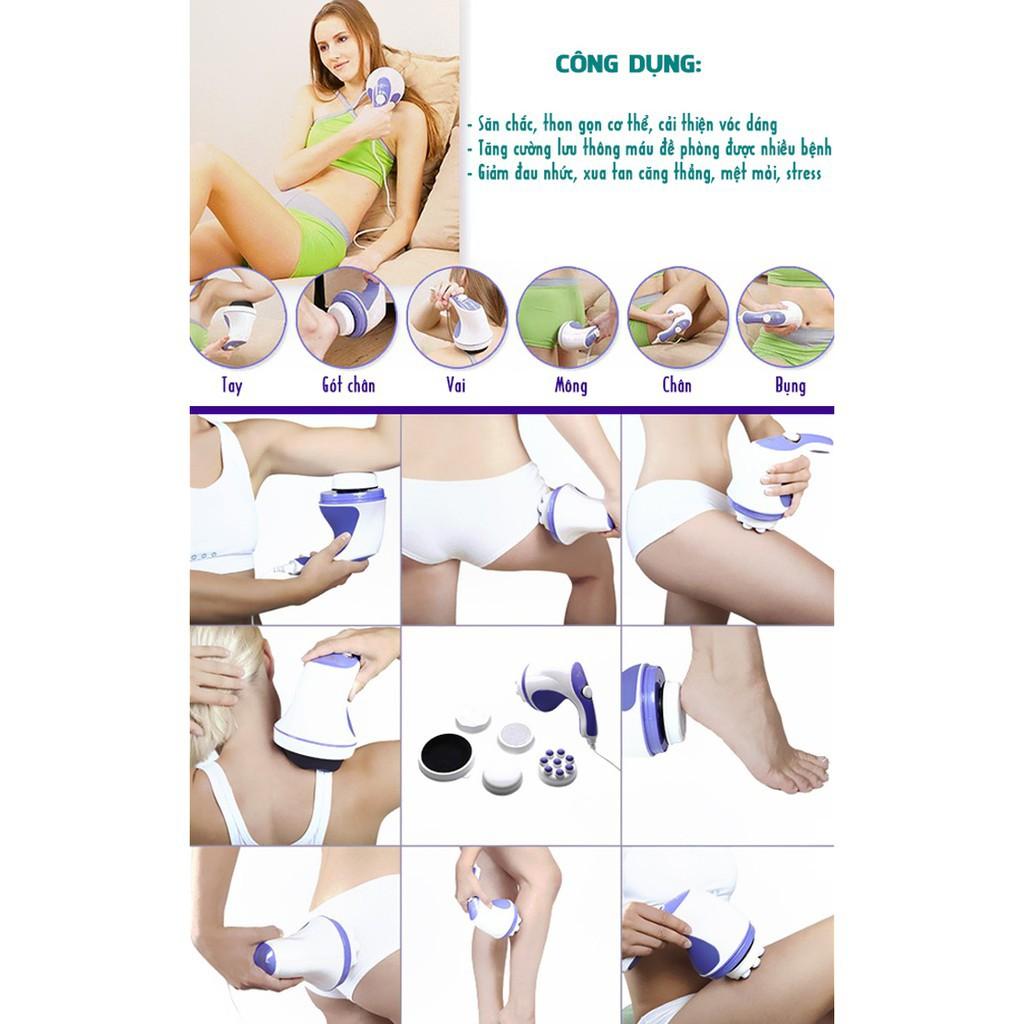 Máy Massage Cầm Tay  Relax &amp; Spin Tone 5 Đầu