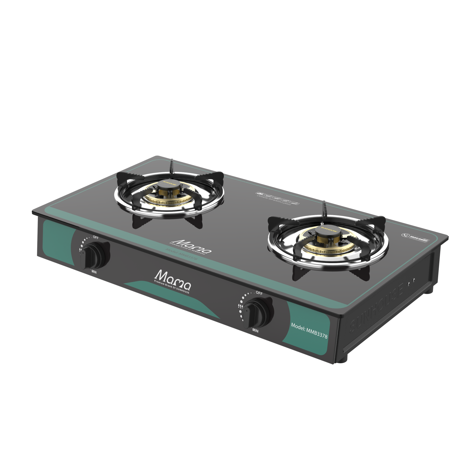 BẾP GAS DƯƠNG KÍNH SUNHOUSE MMB3378 - Hàng Chính Hãng