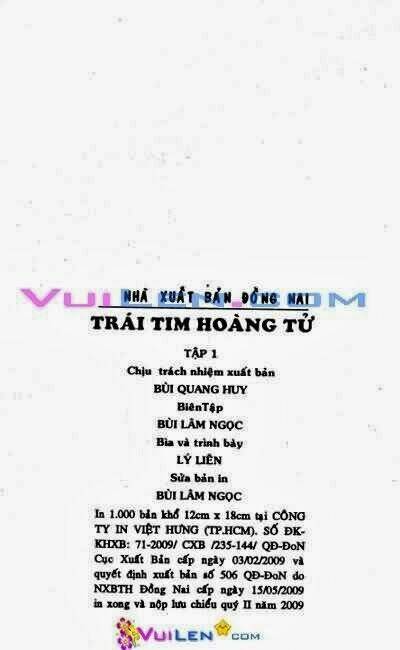 trái tim hoàng tử chapter 1 2