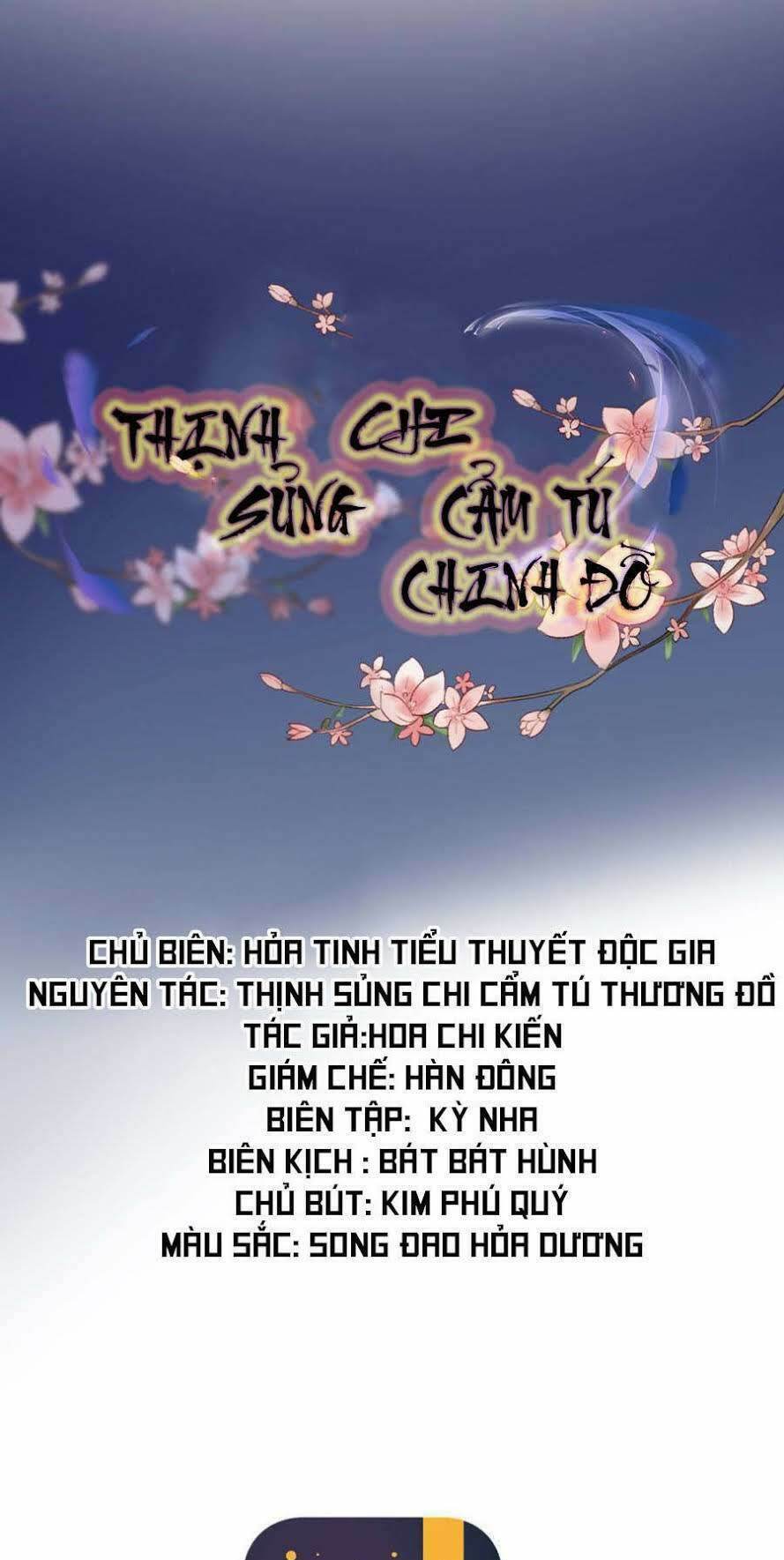 thịnh sủng chi cẩm tú chinh đồ chapter 1 39