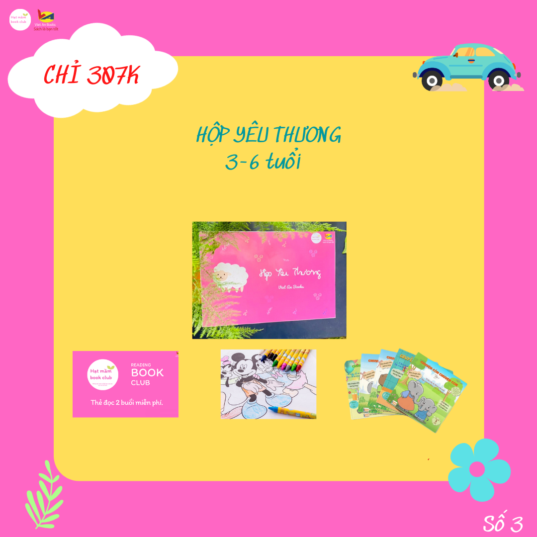 HỘP YÊU THƯƠNG 3 -6 TUỔI
