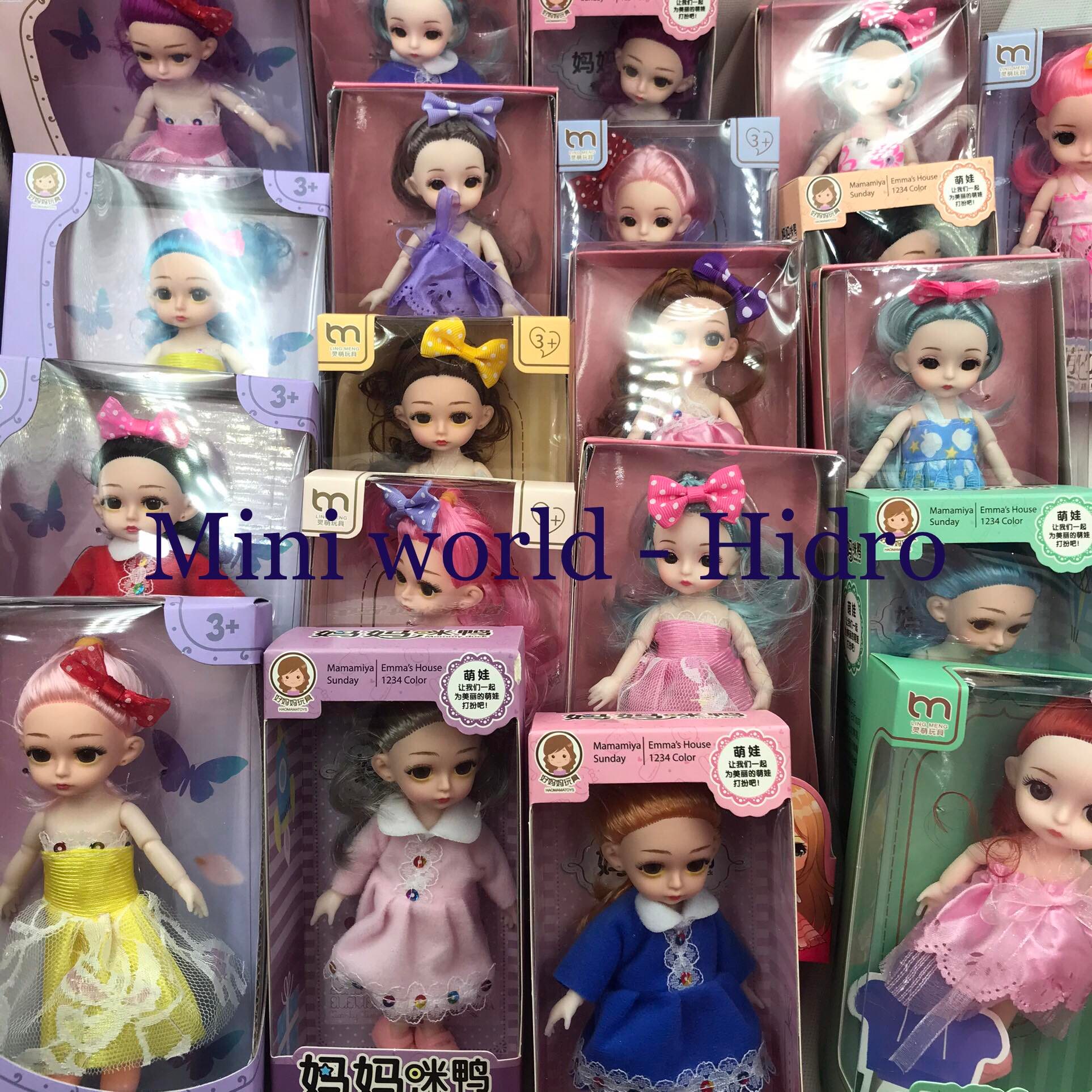Búp bê Baboliy bjd 16cm khớp có hộp