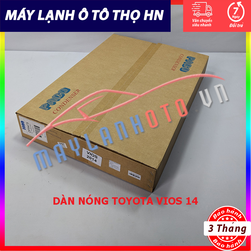 Dàn  nóng Toyota Vios 2015 Hàng xịn Thái Lan