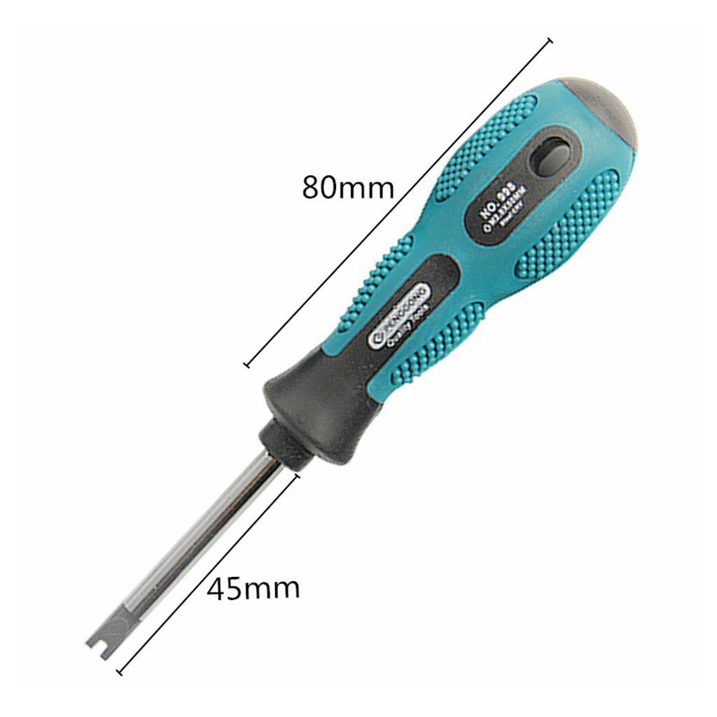 4Pieces Screwdriver Set U Type Multi Function Magnetic Slotted Screw Driver