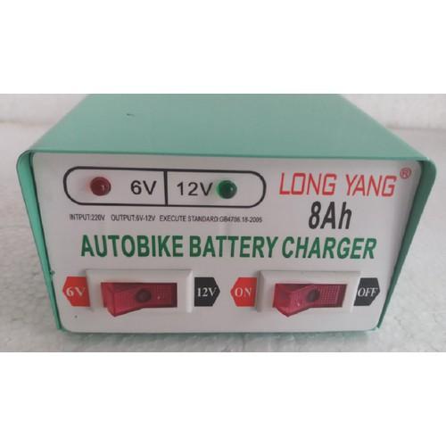 Bộ sạc điện acquy 6V và 12V