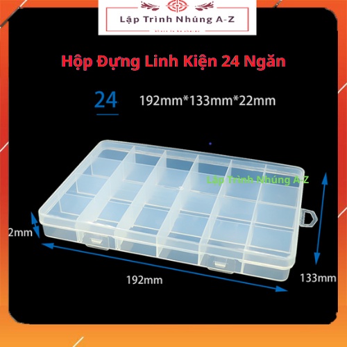 [Lập Trình Nhúng A-Z] Hộp Đựng Linh Kiện 1/8/10/15/24/36/RFID Ngăn