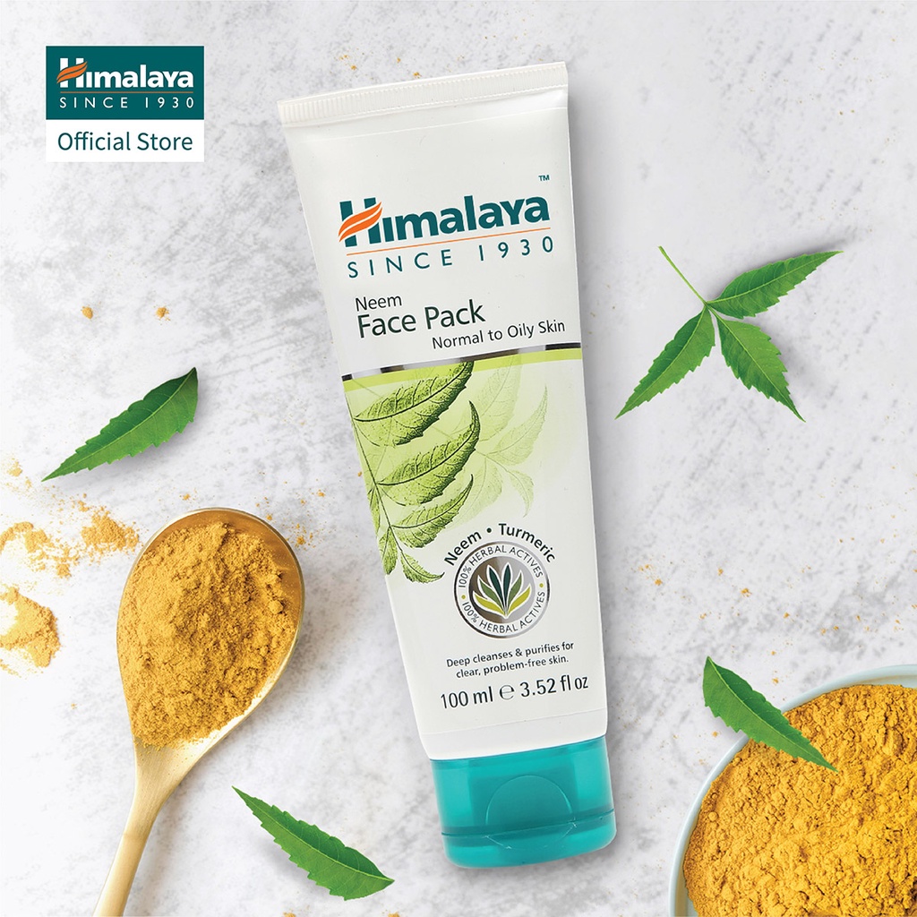 Gel Đắp Mặt Nạ Neem Cho Da Thường Đến Da Dầu Himalaya Herbals