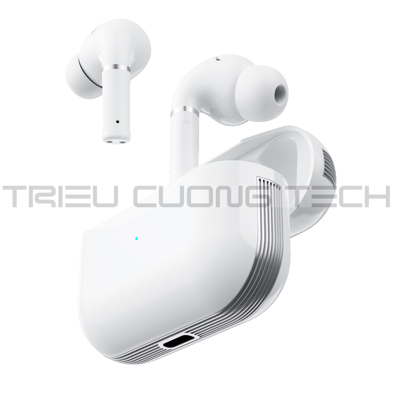 Tai Nghe Bluetooth Không Dây True Wireless - Cảm Ứng Nhạy - 3 Chế Độ Chuyển Đổi Normal - Transparency - Chống Ồn Chủ Động ANC - Chất Âm Chuẩn HiFi TCT-S10 - Hàng Chính Hãng