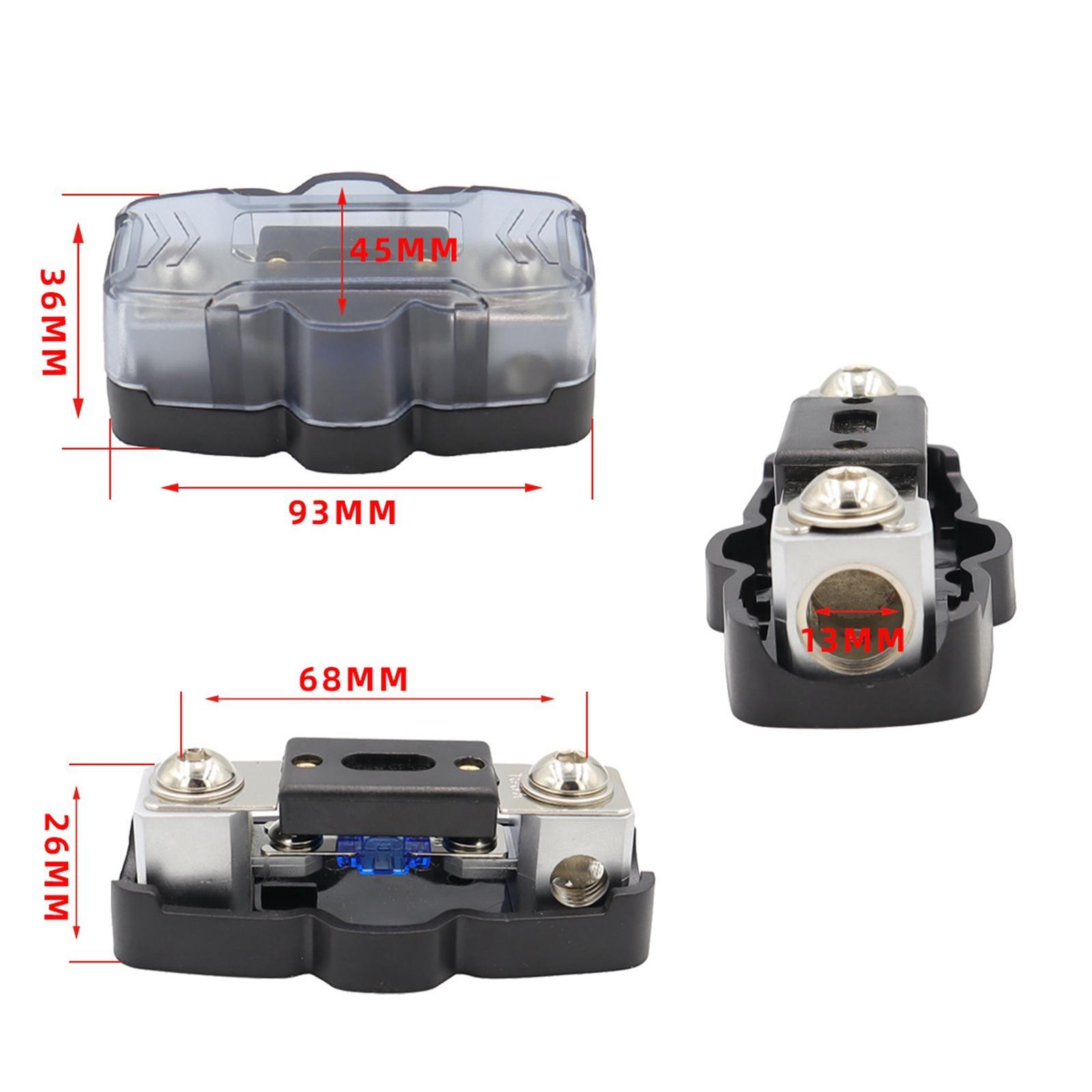Mini Anl Fuse Holder Multi Functional 60A 12V for Car Ships Marine Boat