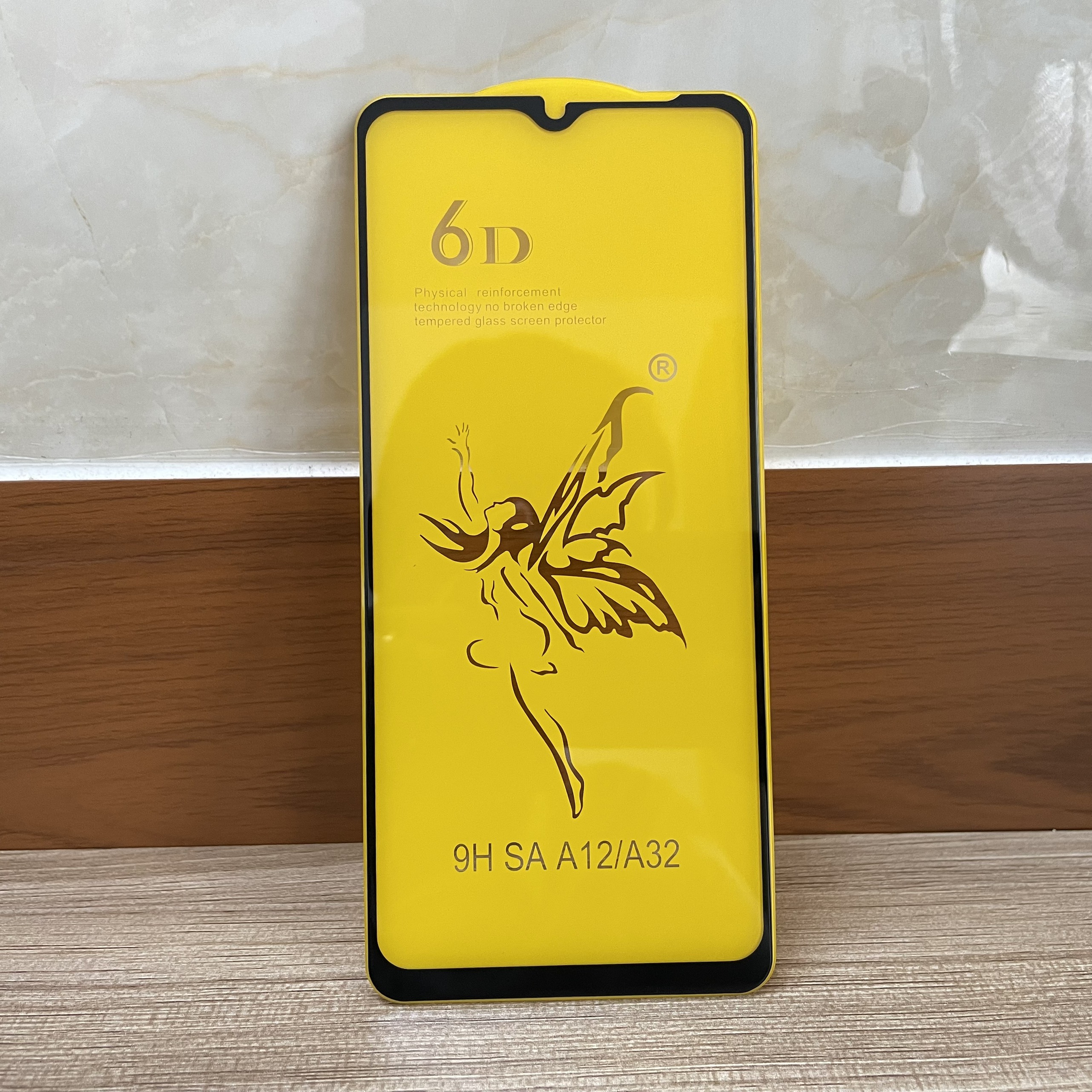 Cường lực dành cho Galaxy A12 Full 6D thiên thần- Hàng chính hãng
