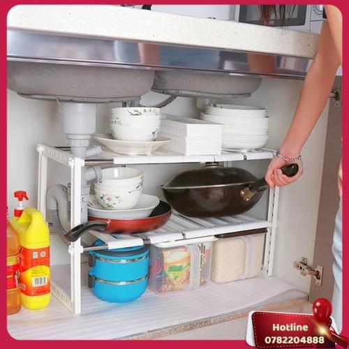 Kệ Đa Năng Thu Gọn Để Giầy Dép, Gầm Bếp Hàng Cao Cấp Nội Điạ Nhật - Miễn Phí Vận Chuyển