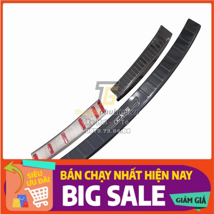 Bộ Ốp bậc cốp Mazda CX5, XC-5 2018-2020 vân Carbon