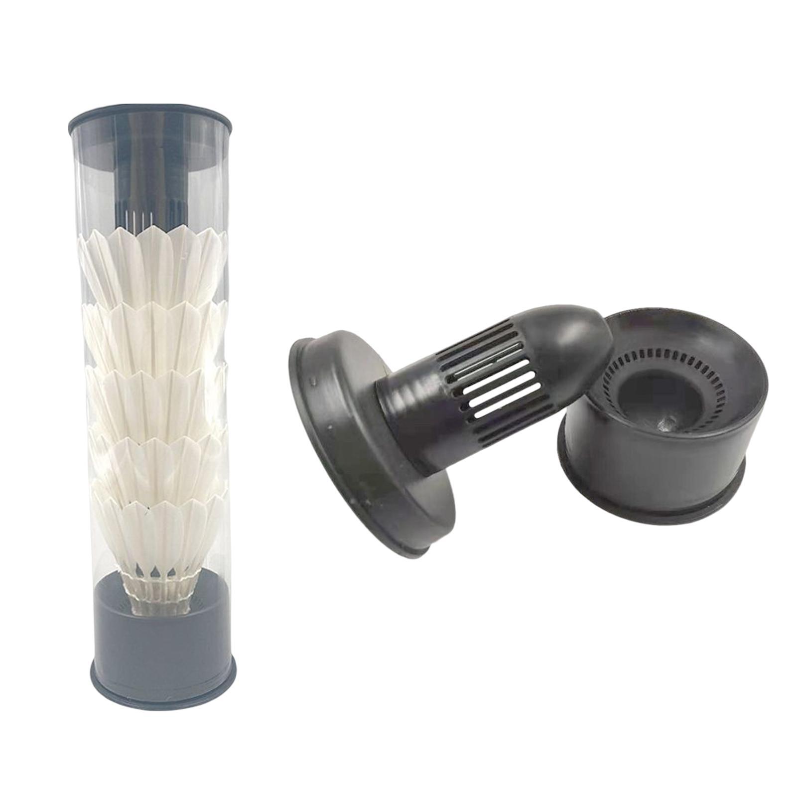 Feather Shuttlecock Humidifier Shuttlecocks Badminton Storage Tube Cover