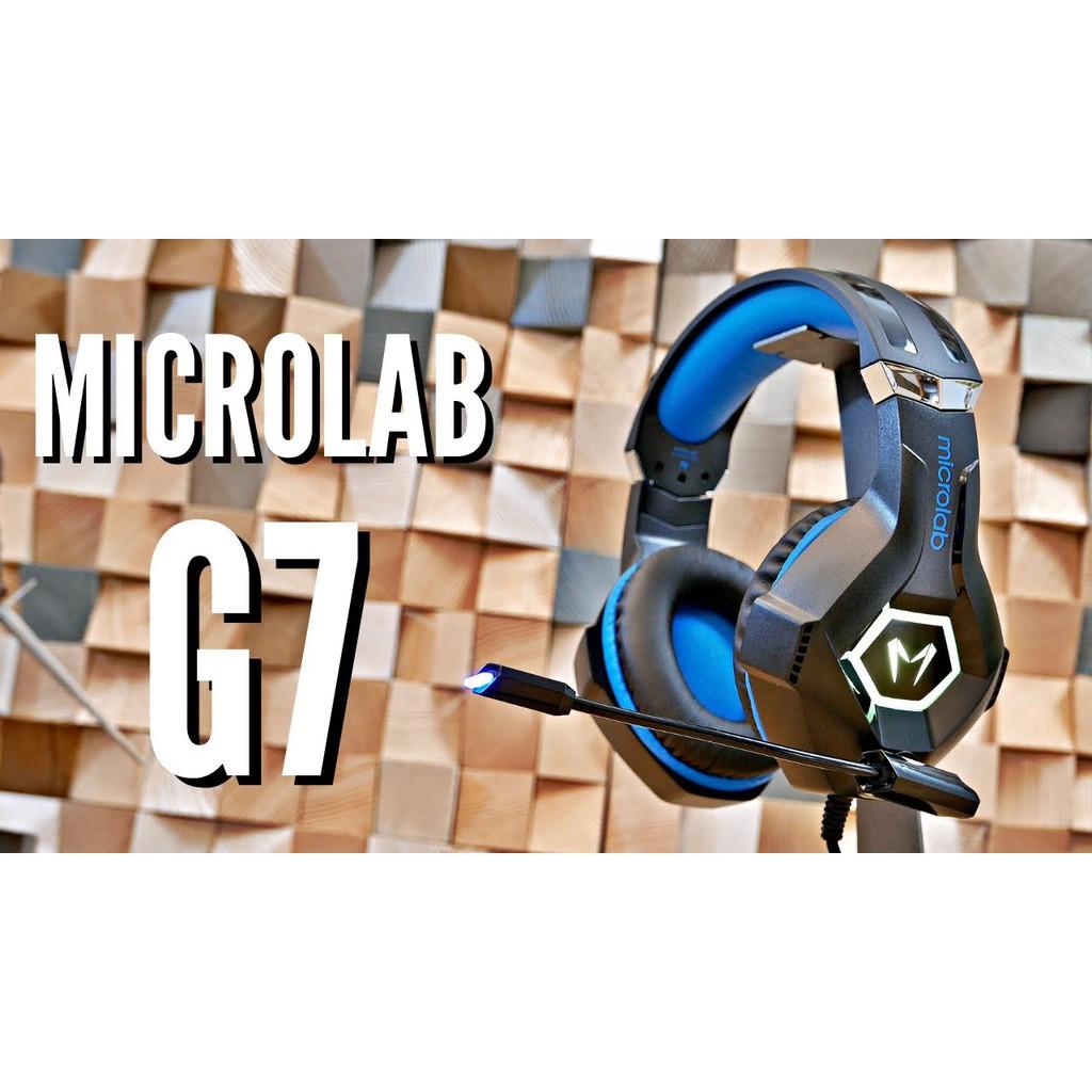 Tai nghe dành cho Game thủ MICROLAB G7 - Hàng Chính Hãng