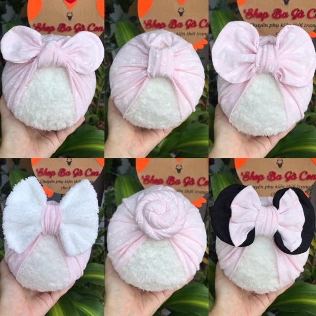 Mũ turban cho bé