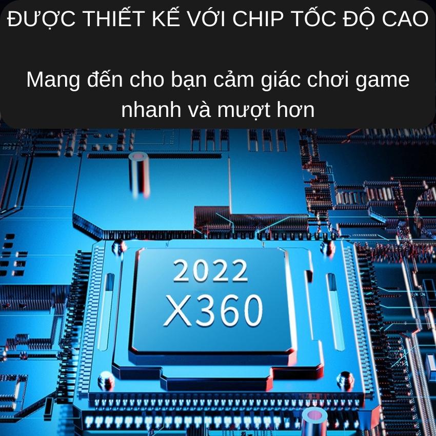 Tay cầm chơi game không dây G1Pro thiết kế đẹp có rung kết nối dễ dàng chơi game mượt mà không có độ trễ - Bộ điều khiển trò chơi không dây cho TV, PC, Laptop, Xbox360