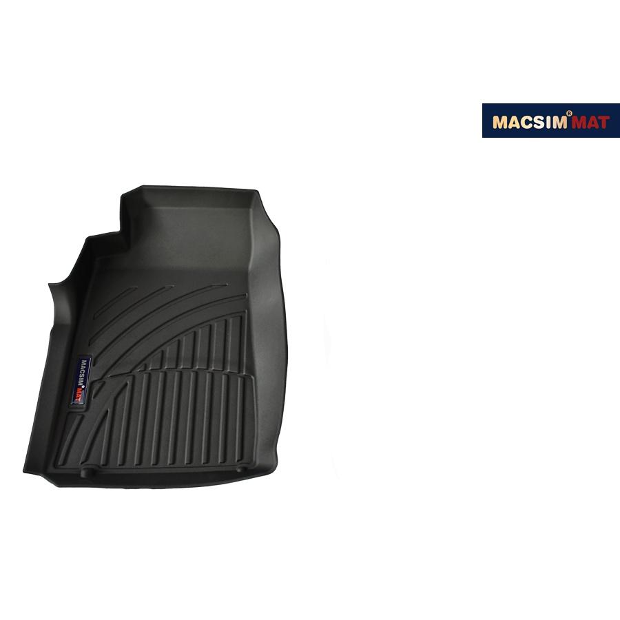 Thảm lót sàn xe ô tô Isuzu D-max 2015- 2020 Nhãn hiệu Macsim chất liệu nhựa TPV cao cấp màu đen