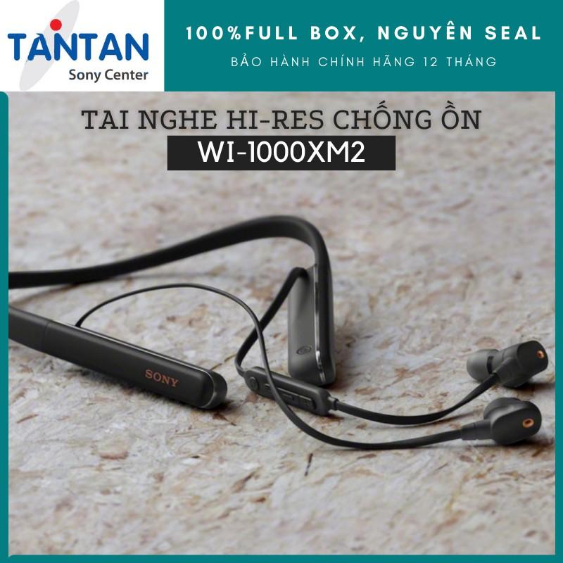 Tai Nghe BLUETOOTH HI-RES CHỐNG ỒN Sony WI-1000XM2 |DSEE HX - HD Noise Cancelling QN1 - Sense Engine - Xuất xứ: Malaysia | Hàng Chính Hãng