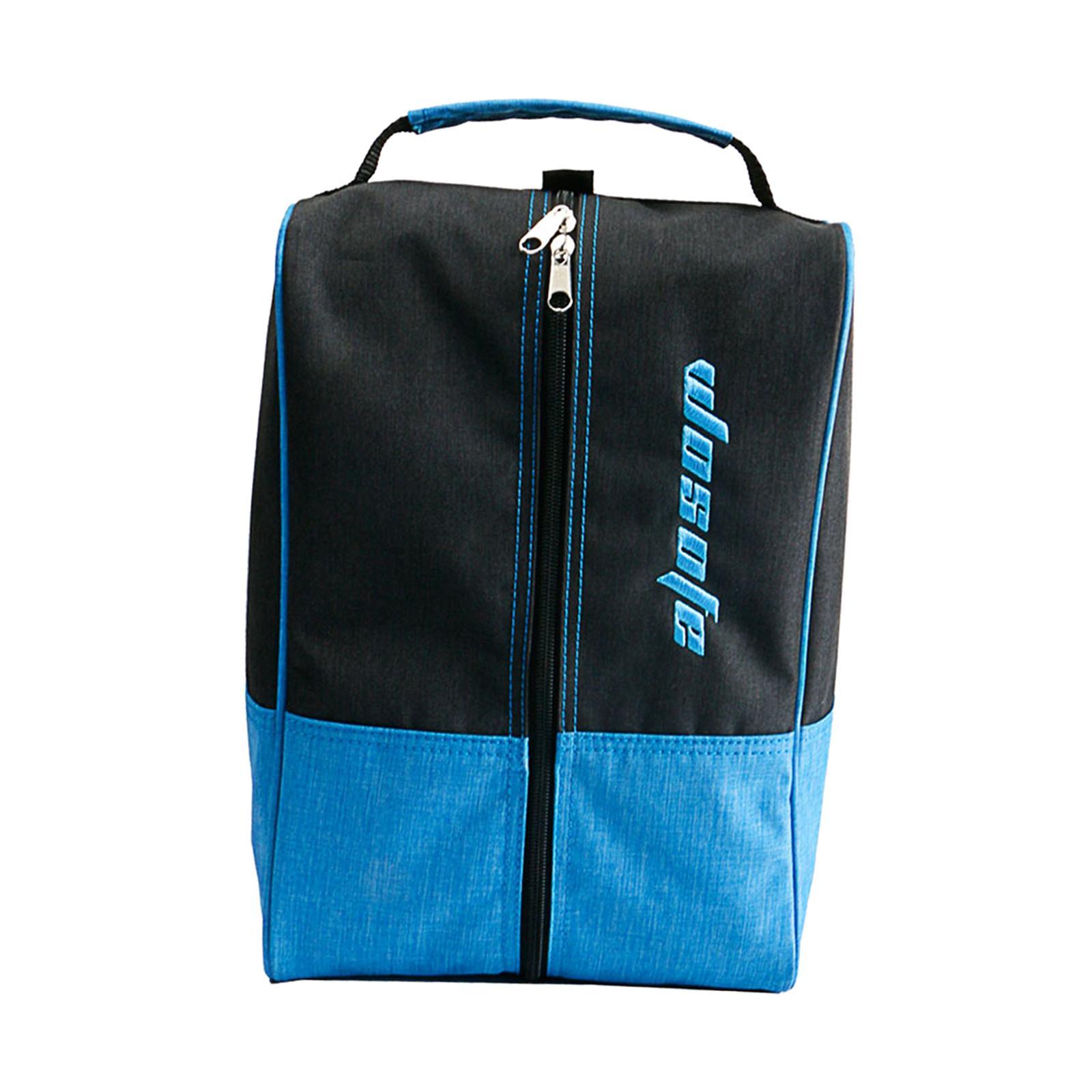 Portable Golf Shoes Bag, Large Capacity for Men Women Zippered Pouch Sports Shoes Bag