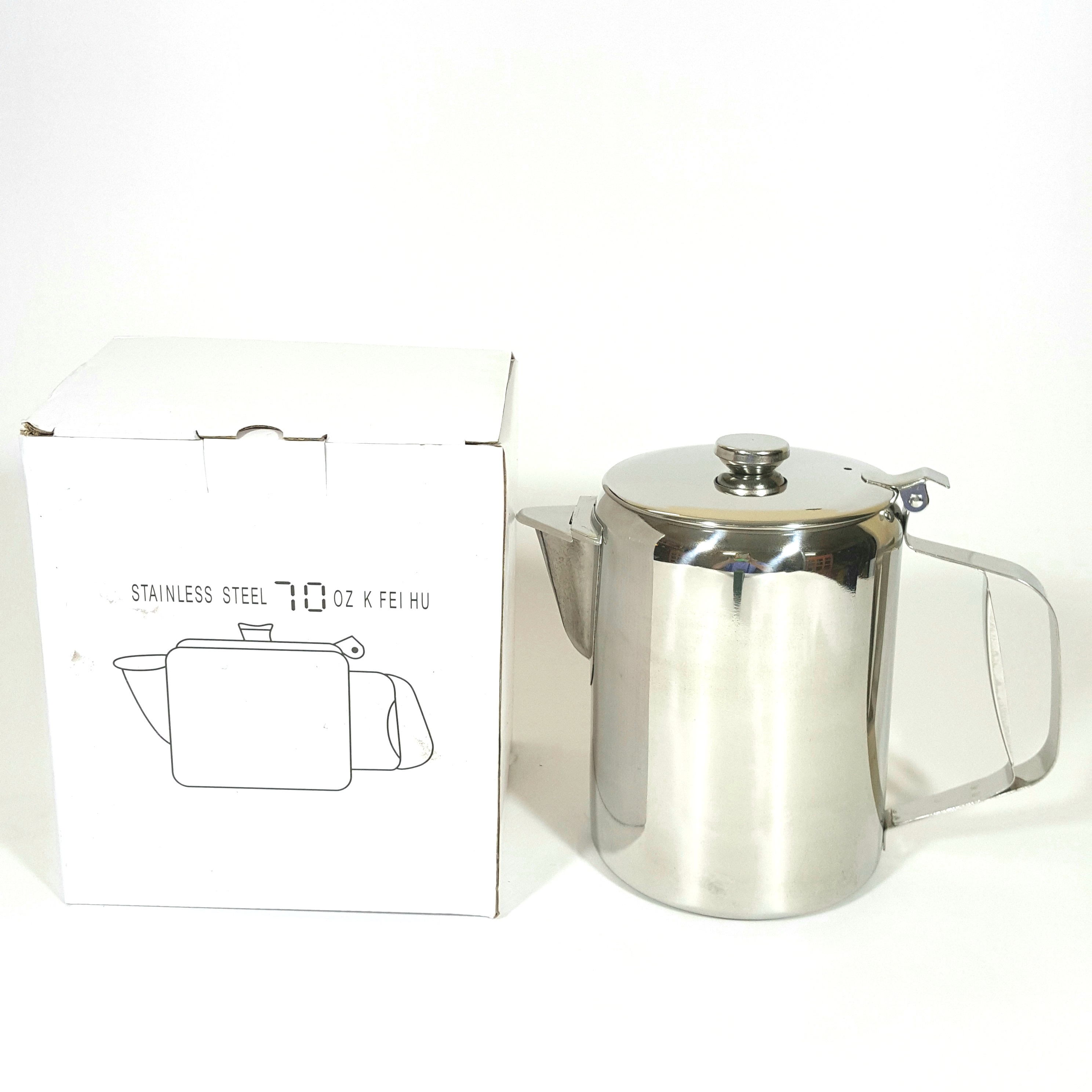 Ca inox có nắp dung tích 2 lít