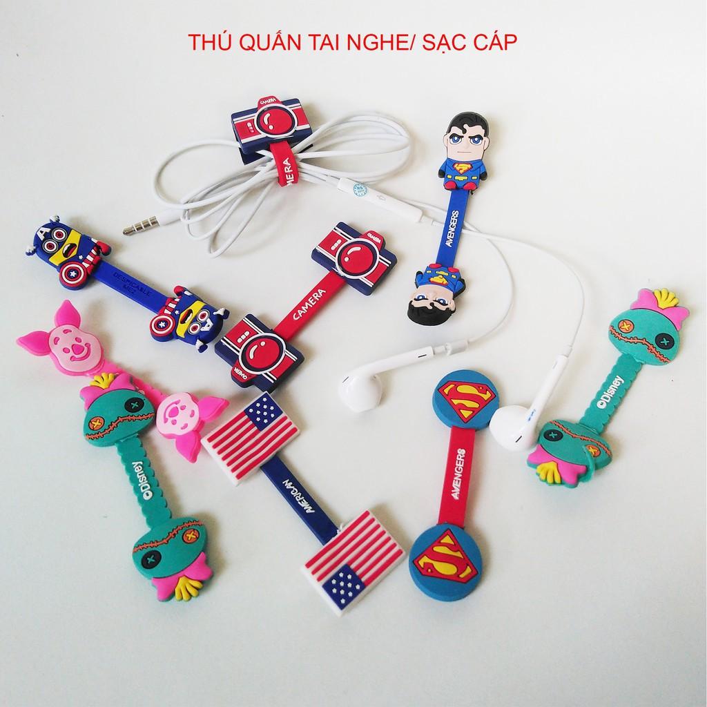 DÂY CUỐN CÁP SẠC/ TAI NGHE HÌNH THÚ DTQ(92