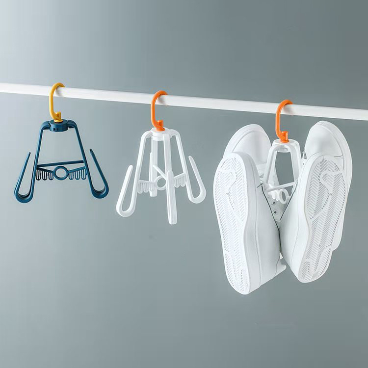 Móc treo phơi giày 4 chấu tiện dụng giúp giày ráo nước nhanh chóng
