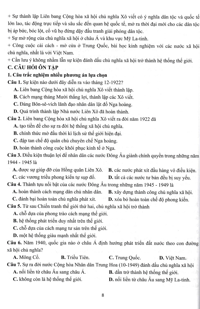 Ôn Luyện Thi Tốt Nghiệp THPT Môn Lịch Sử Từ Năm 2025 (Theo Chương Trình GDPT Mới) - EDU