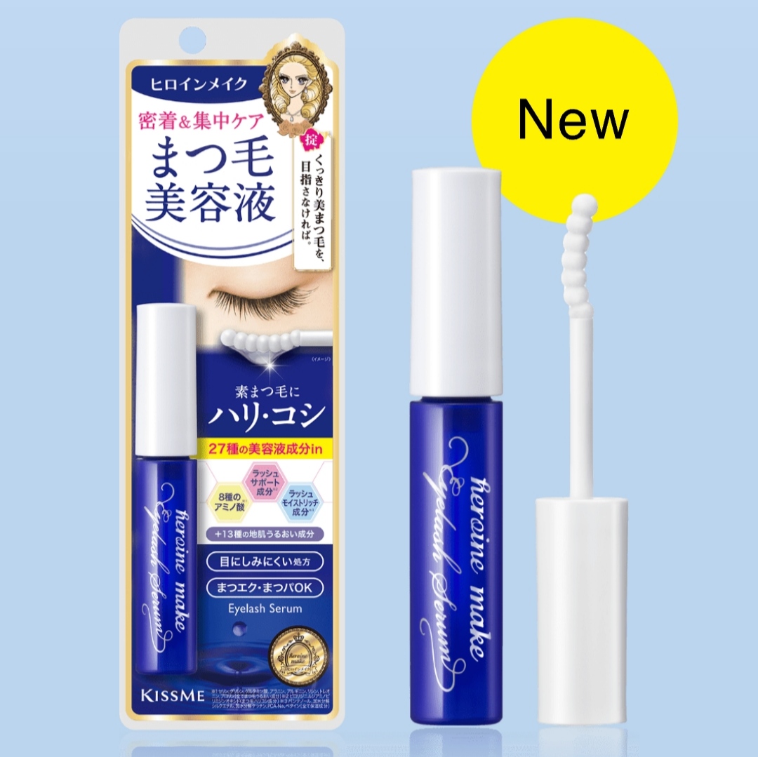 Tinh Chất Dưỡng Dài Và Khoẻ Làn Mi Kissme Heroine Make Watering Eyelash Serum  ( 5.5g)