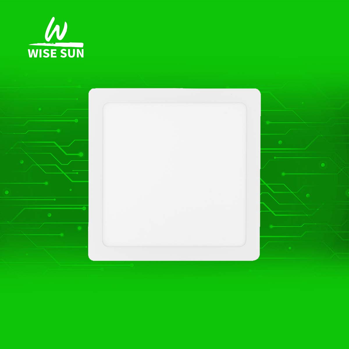 Đèn LED panel ốp nổi vuông Wise Sun giá rẻ - chất lượng 18/24W - Ánh sáng trắng