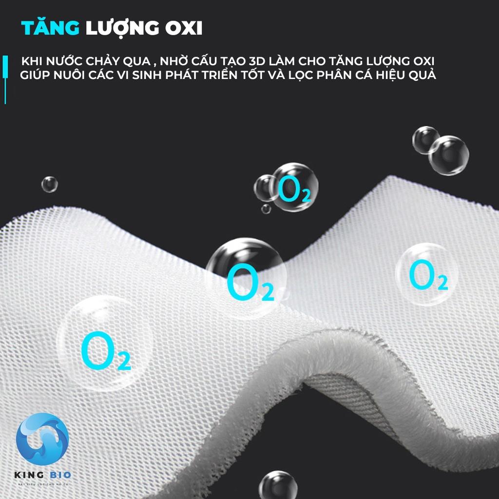 Mút lọc sinh học 3 lớp cao cấp No1 Aquarium Eco Fibrous - Vật liệu lọc cao cấp cho bể cá, hồ cá