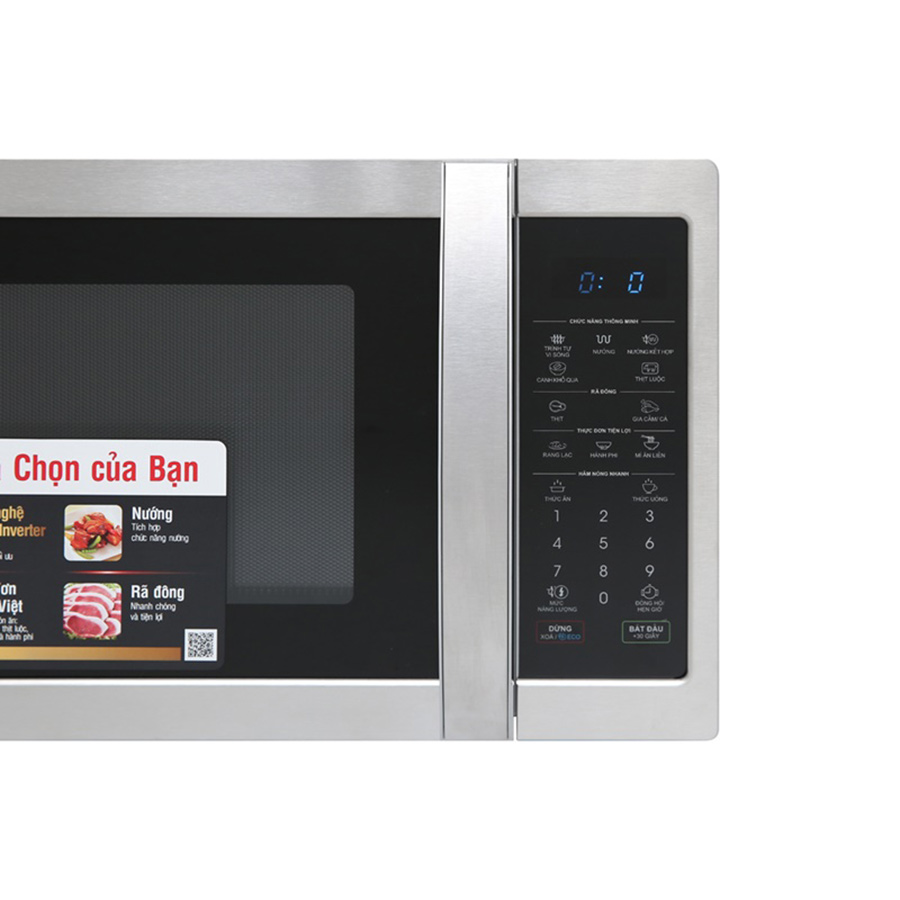Lò Vi Sóng Điện Tử Có Nướng Sharp R-G52XVN-ST - Hàng Chính Hãng