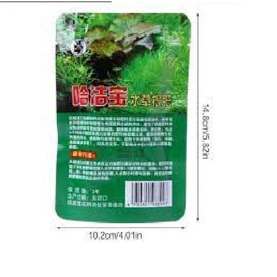 Phân nhét bể thủy sinh viên nén