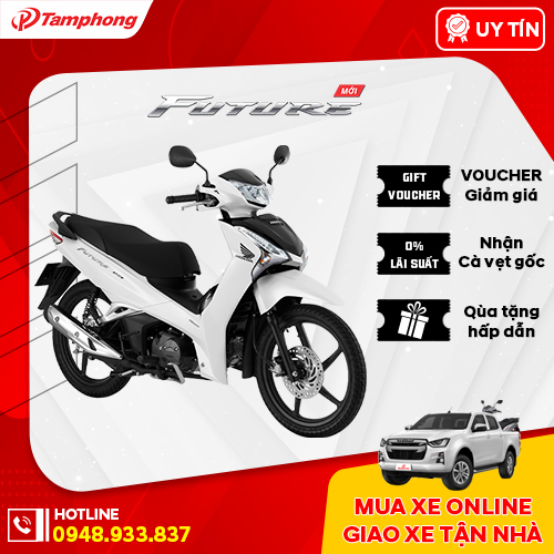 Xe Máy Honda Future 125cc - Phiên Bản Cao Cấp (Bánh Mâm)