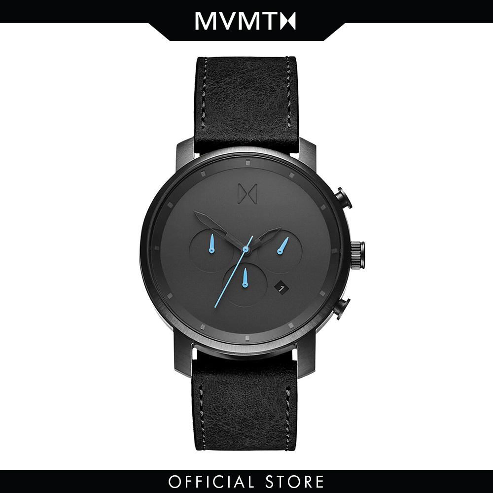 Đồng hồ Nam MVMT dây da 45mm - Chrono D-MC01-GUBL