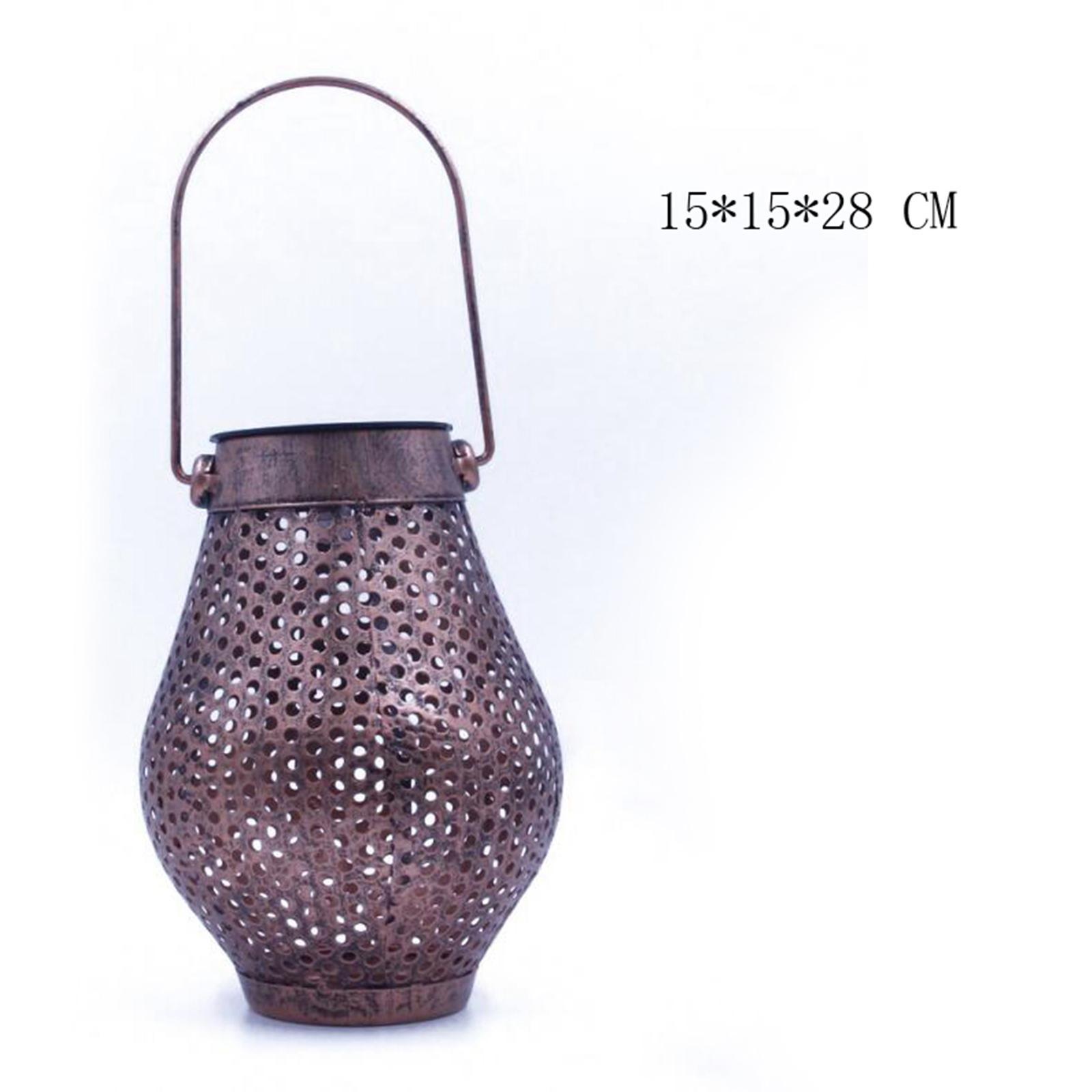 LED Hanging Solar Lantern Outdoor for Yard Tree Courtyard Fence Garden