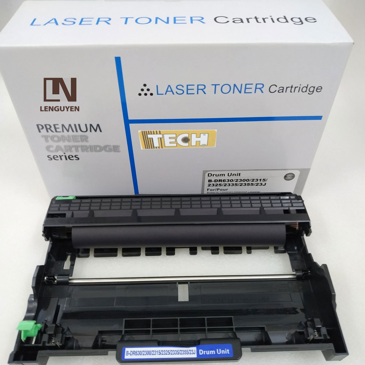 Cụm drum DR 2385 TECH dùng cho máy in Brother HL L2321D/ L2361DN/ L2366DW/ L2520D/ MFC L2701D 12K - Hàng Nhập Khẩu