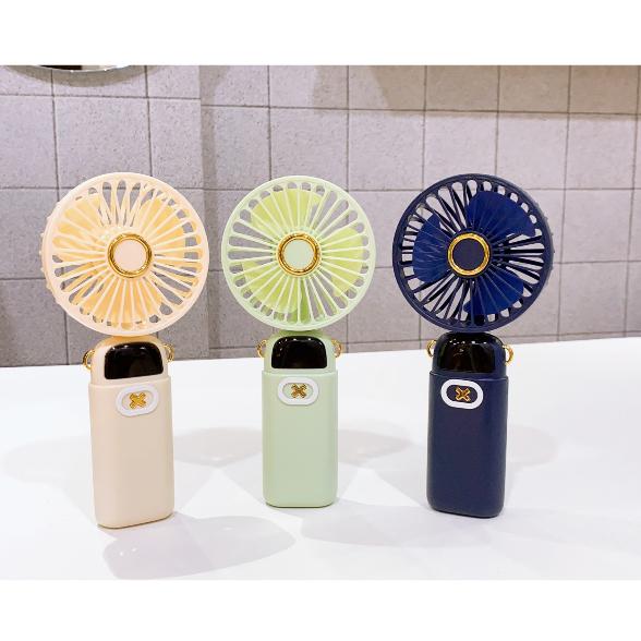 Quạt makeup mini 5 cấp độ để bàn cầm tay tích điện 6000mAh siêu mát - Hity Beauty