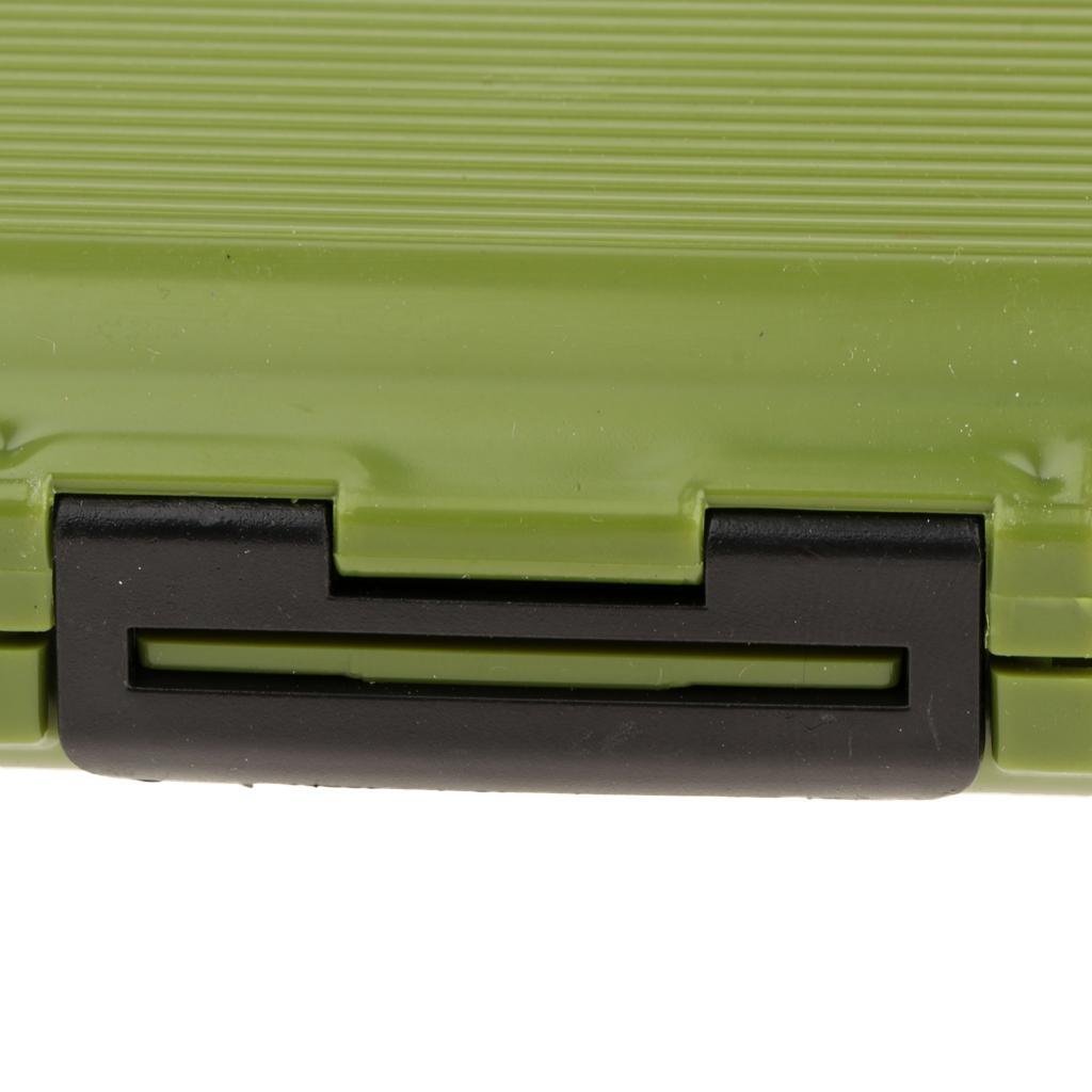 Premium Waterproof Plastic Fishing Lures Baits Hooks Tackle Storage Organizer Box - A Type / Small