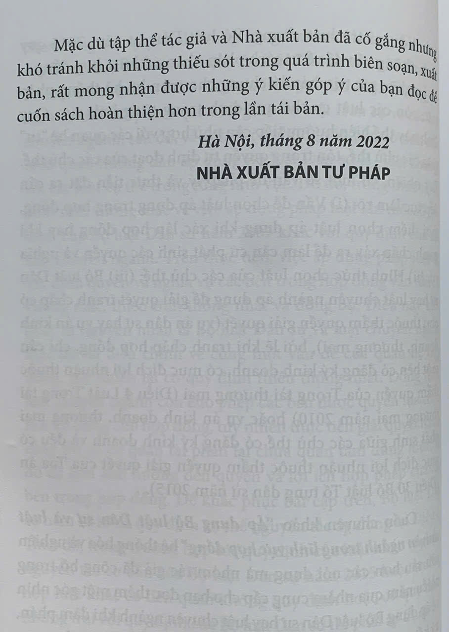 Áp dụng bộ luật dân sự và luật chuyên ngành trong lĩnh vực hợp đồng
