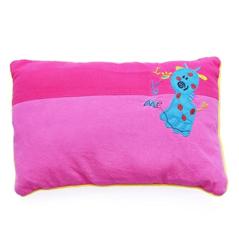 Gối nằm vải cara thêu hình cho bé baby