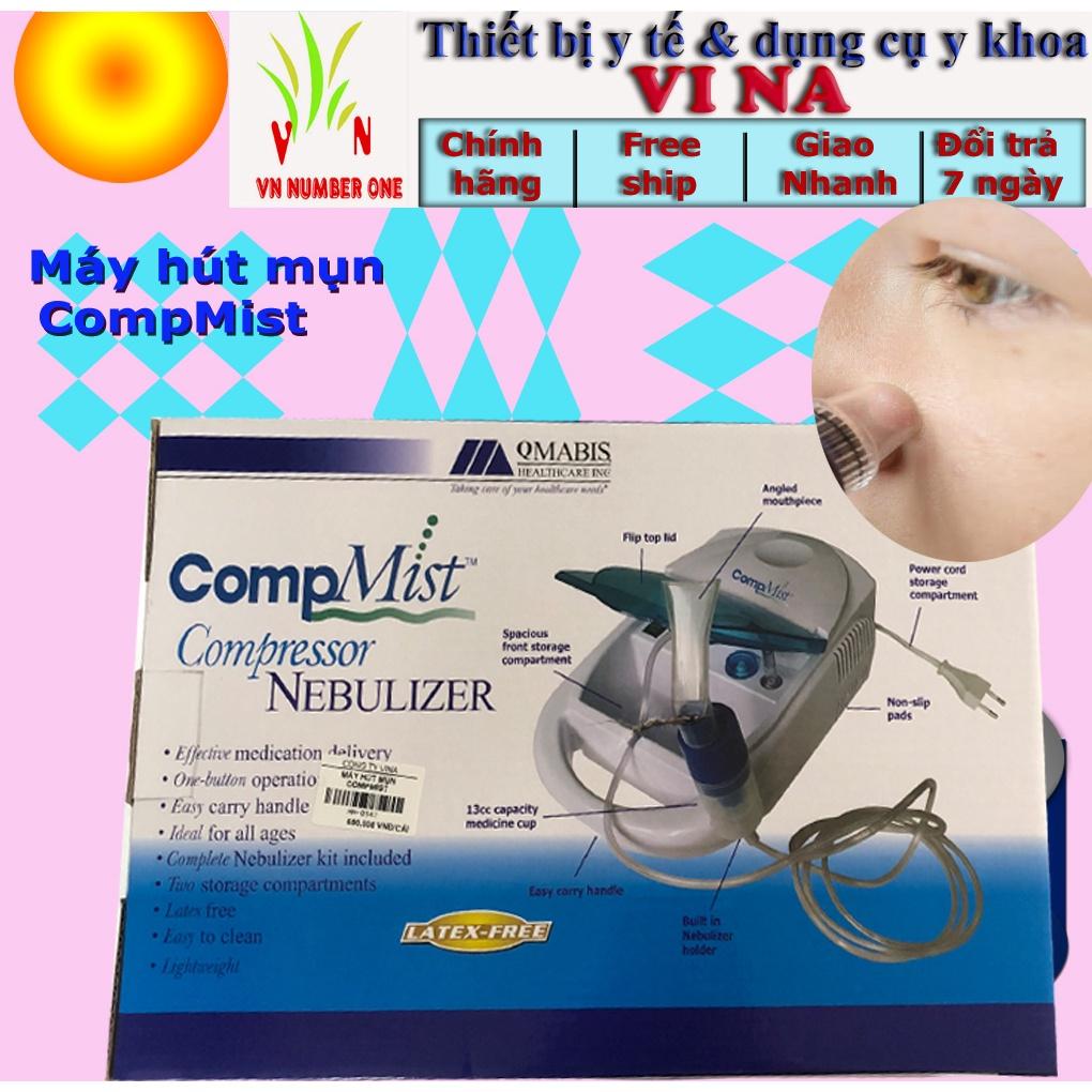 Máy Hút Mụn Siêu Mạnh Compmist, Hút Mụn Cám, Hút Mụn Đầu Đen